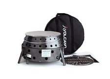 Vulcano Grills 20-200 2 Combustibili Carbone e Legna Stufa Pieghevole Vulcano 2 Grill