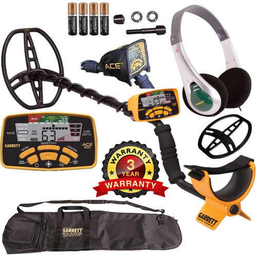 Garrett ace 400 metal detector - garrett,