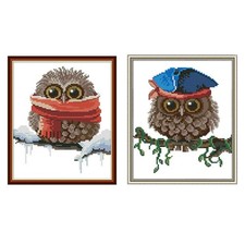  2 Sets Schemi Per Ricamo