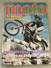 Moto verte 82 1981 HVA KTM SWM 250 enduro BD Coutard Salon Bristol etc