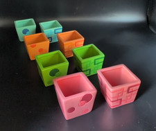 Set 8 Vasetti Fiori Segnaposto