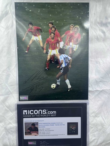 Foto firmata diego maradona - diego,