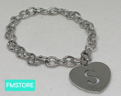Bracciale con lettera alfabeto - con,