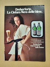 DREHER FORTE BIRRA CLIPPING RITAGLIO PUBBLICITA' ADVERTISING #635