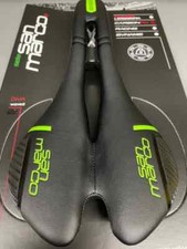 Sella Selle San Marco Aspide Carbon FX stretta aperta (Pce) nero verde