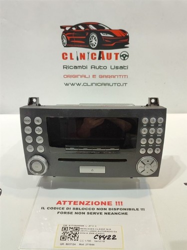 Autoradio per mercedes - per, slk
