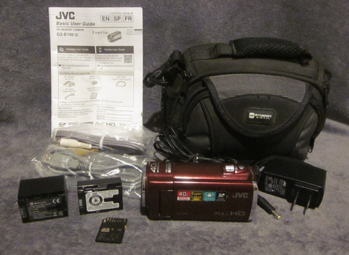 Jvc e100 everio camcorder - jvc, gz-e100