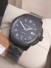 990€ TRUSSARDI SWISS AUTOMATIC 44MM Eta 2824 DIVER NO CHRONO LEMANIA KHAKI Oris