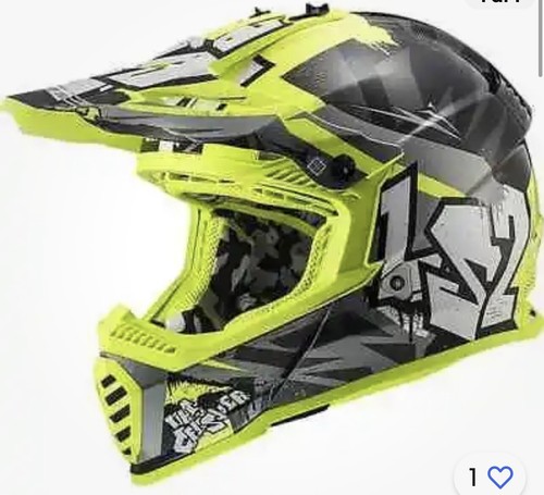 Casco cross ls2 taglia - casco,