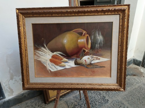 Quadro dipinto mano olio - a,