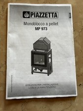 PIAZZETTA MP973 camino a pallet 15kw