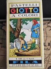 Scatola pastelli GIOTTO a colori - anni '50-60'