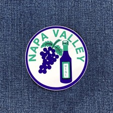 Adesivo Napa California Wine