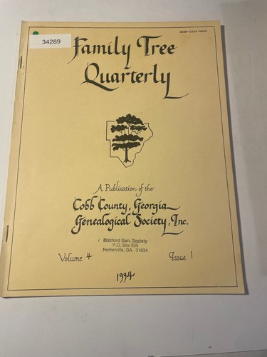 Family tree quarterly - family, 1994