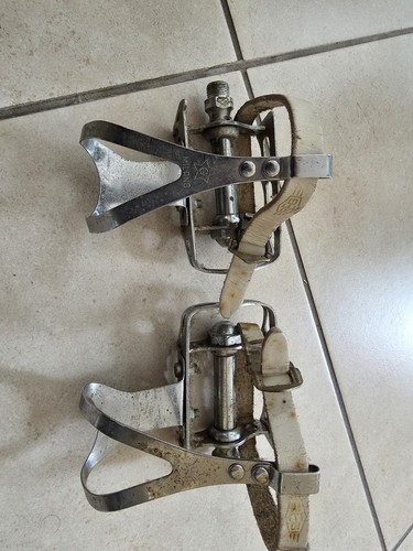 Pedali completi fibbie - completi,
