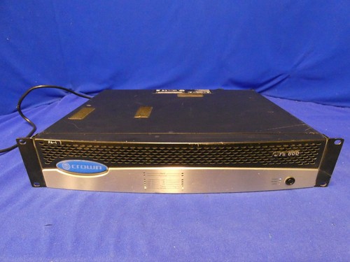 Crown cts 600 amplificatore - crown, cts-600