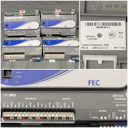 Johnson controls fec2611 0 - johnson, ms-fec2611-0
