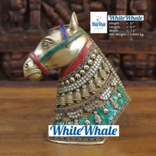 Cavallo in ottone Whitewhale -