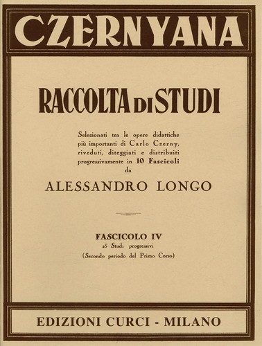 Curci czernyana raccolta - curci, di