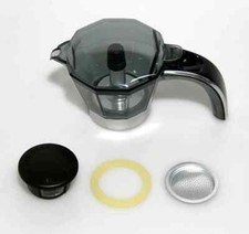 Delonghi Kit Originale Caraffa 2 Tazze Alicia Plus Guarnizione Filtro Orzo EMKP2