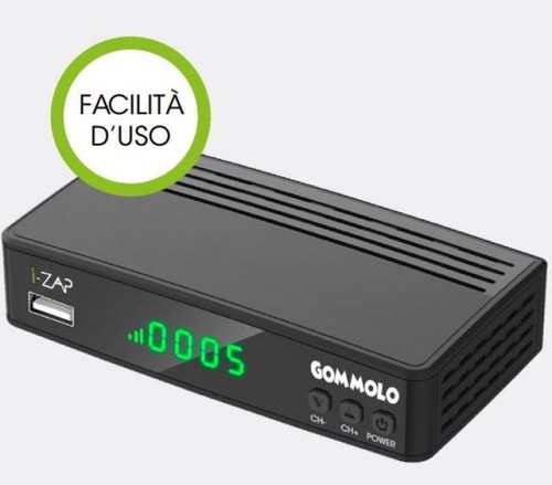 Decoder dvbt2 can gommolo - decoder, gommolo-