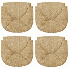 Kit 4 pz Ricambio Seduta C2000 in Paglia Naturale Fondo Sedia Marocca 35x41 cm
