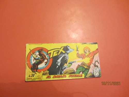 Tex raggio fatale - -il,
