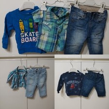 Lotto  stock abbigliamento vestiti neonato bimbo 3 6 9 mesi.