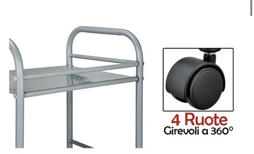 Carrello estetista ripiani - estetista, 3