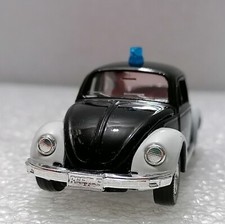 VOLKSWAGEN BEETLE 1200 Police - Modellino vintage scala 1:43, Tomica Giappone anni 90