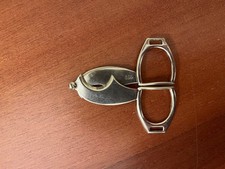 Forbici tagliasigari in argento Gucci/ Gucci silver cigar cutter scissors