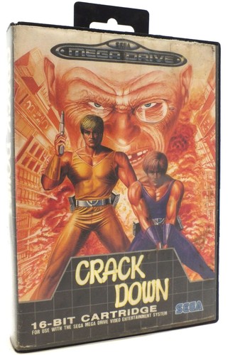 Videogioco retrò crack down - videogioco,