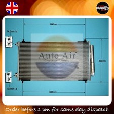 CONDENSATORE CLIMATIZZATORE PEUGEOT 807 2.2 HDI 2006-2010