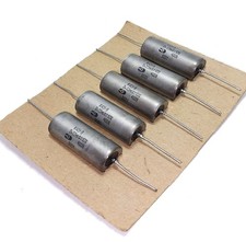 4pcs 0.22uF 400V K40Y-9 Condensatori PIO Carta in Olio - Amplificatore Audio - URSS