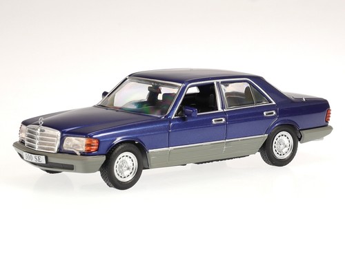 Mercedes w126 500 1979 blu - 1979,