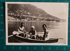 PHOTO LAKE MAJOR MEN IN BOAT -