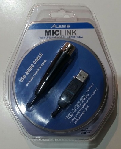 Cavo audio alesis mic - audio,