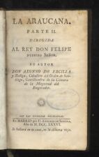 La Araucana. Parte II [- parte III].