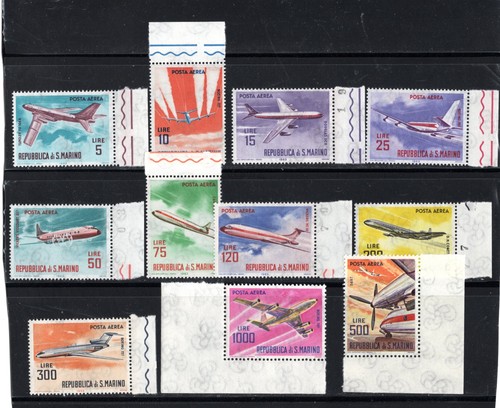 San marino 1963 aerei - 1963-,