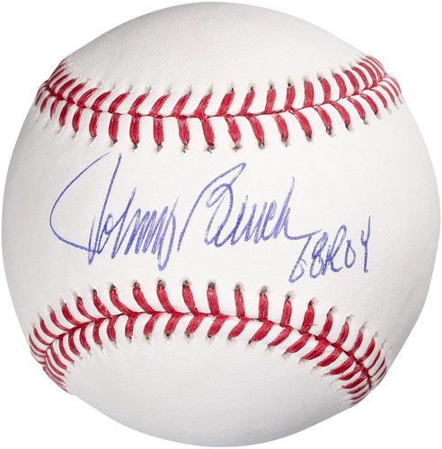 Baseball firmato johnny bench - firmato,