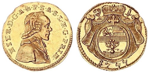 Salzburg ducato 1777 - salzburg,