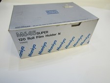 MAMIYA M645 SUPER 120/220 ROLL FILM HOLDER N IN BOX