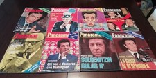 Panorama lotto 8 riviste '70 Berlinguer PCI Partito Comunista Pertini sinistra
