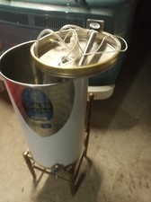 contenitore olio in acciaio