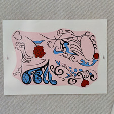 Adesivo Corpo Chitarra Jimi