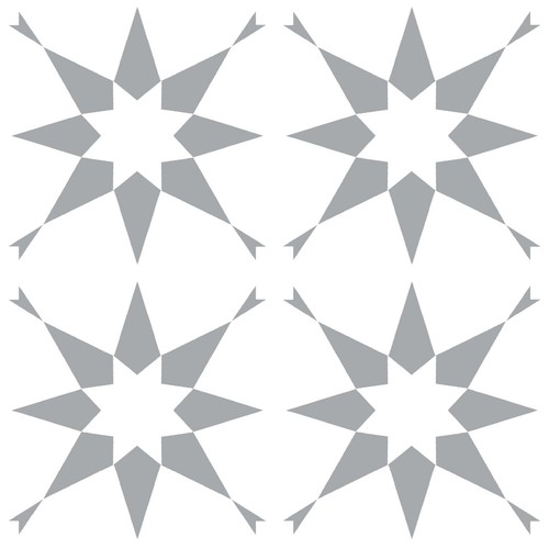 Stencil stellare parete e - stencil,