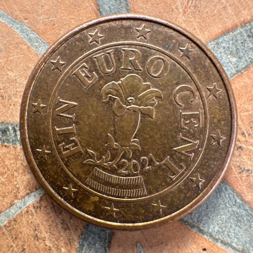 Austria moneta centesimo - moneta, 1