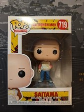 Saitama Casual Funko Pop #719 One Punch Man Vinyl Figure con Soft Protector