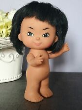 WINNETOU MINI FURGA N° 373 CAPELLI NERI OCCHI DIPINTI ALTA CM.15