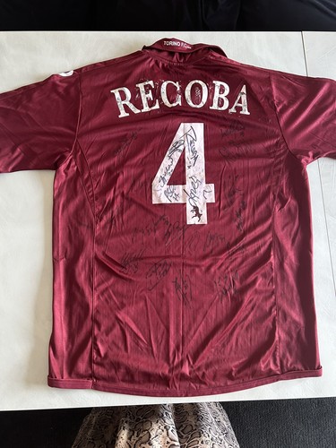 Maglia recoba 08 firmata - recoba, 07/08